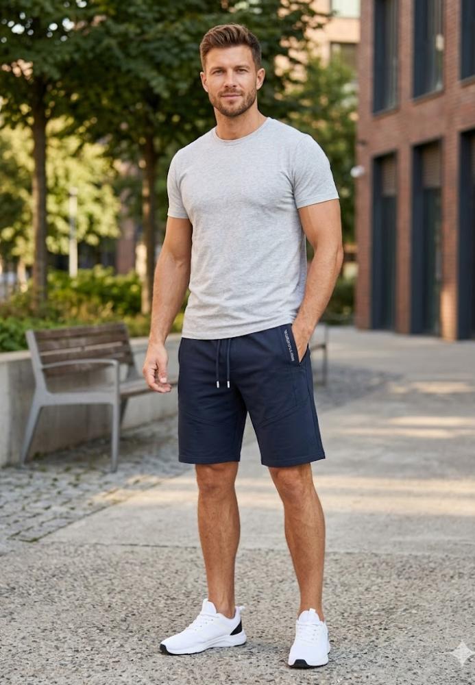 Pantaloni Scurți Bărbați,culoare Negru, Engros