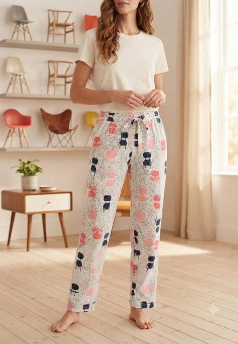Pantaloni de Pijama Damă SERENA – Engros