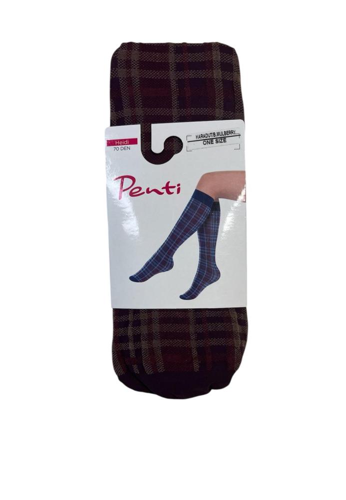 Șosete Penti ,,Heidi "70 DEN, aproape de genunchi, Mulberry,Engros