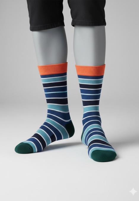 Șosete Bărbătești Organice Fără Cusătură, culoare diversificata,Engros