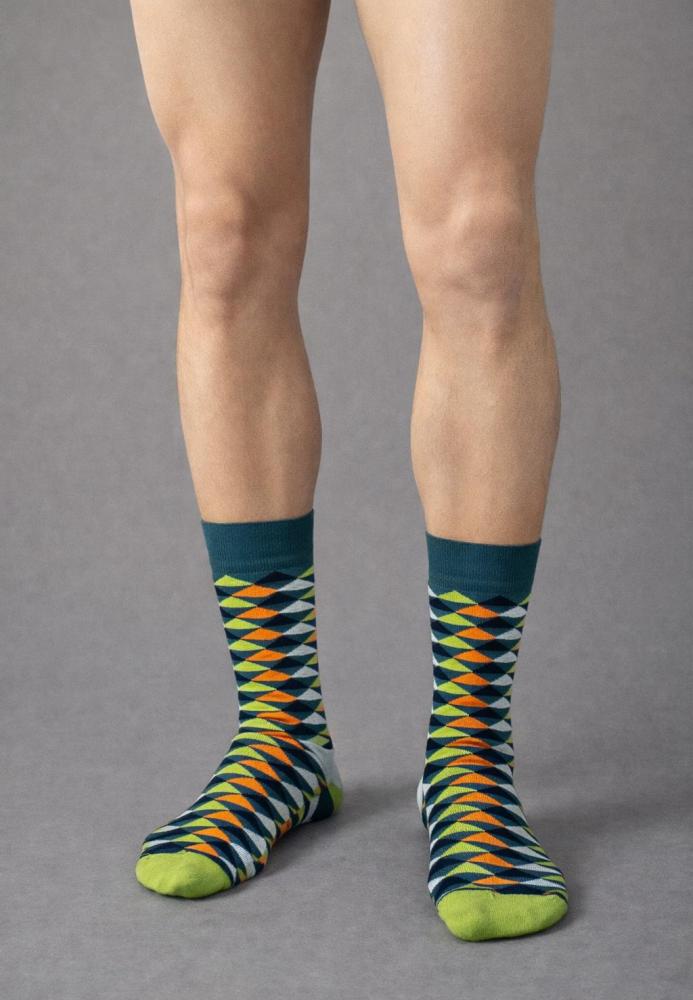 Șosete Bărbătești Organice Fără Cusătură, culoare diversificata,Engros