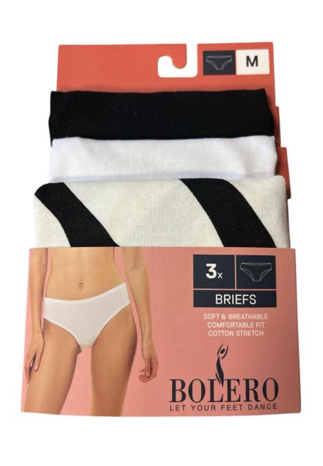 Chilot dama clasic, Set 3 Bucăți,Culoare diversificata, Engros