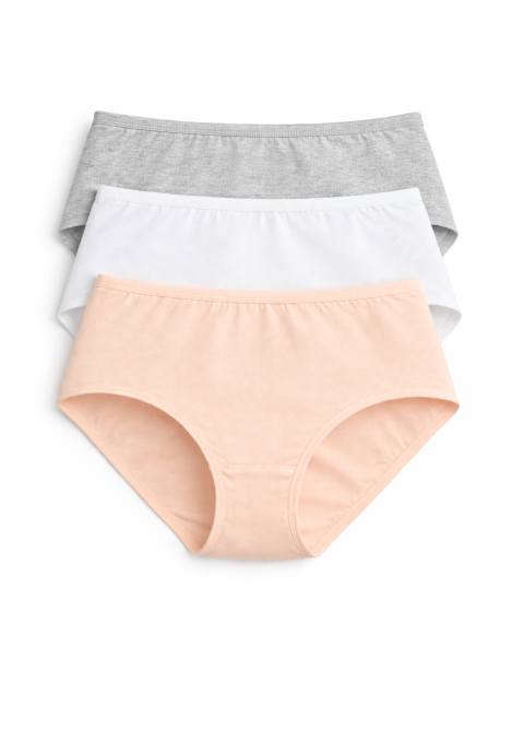 Chilot dama clasic, Set 3 Bucăți,Culoare diversificata, Engros