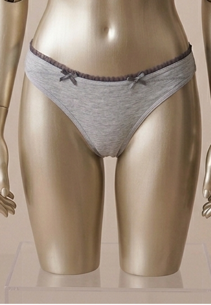 Chiloti Dama, Tanga , Dantelă și Fundiță Decorativa, Engros