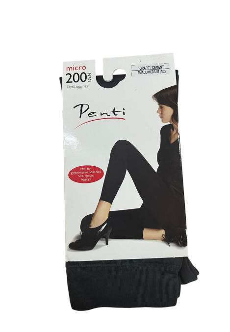 Colanți Penti 200 DEN ,opaci, mat, Culoare Gri ,Engros