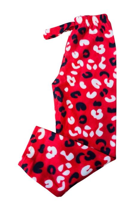 Pantaloni polar dama ,culoare rosu ,En-gros