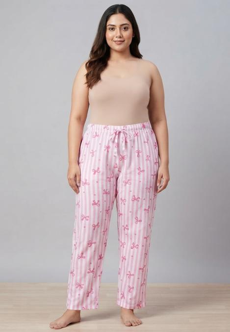 Pantalon de pijama dama Serena big size,Engros