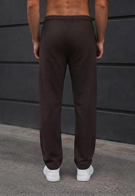 Pantalon trening barbat Serena ,culoarea maro ,Engros