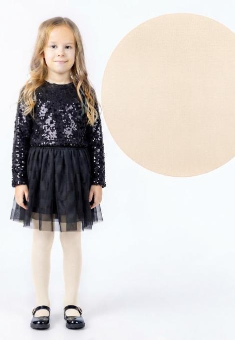 Dres penti copii ,micro 40 den, mat, opac, vanilie Engros