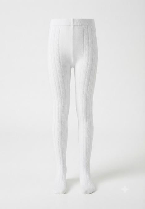 Dres fetițe Penti FANCY 80 den, culoare Alb, Engros