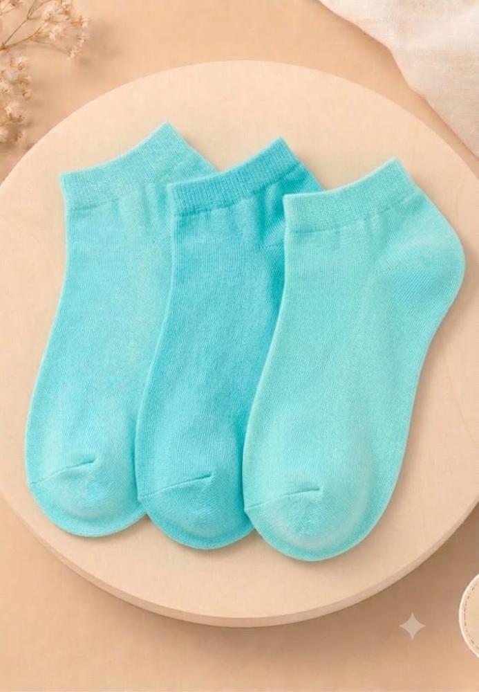 Șosete scurte barbat Serena 3/set ,culoare turcoaz deshis ,Engros