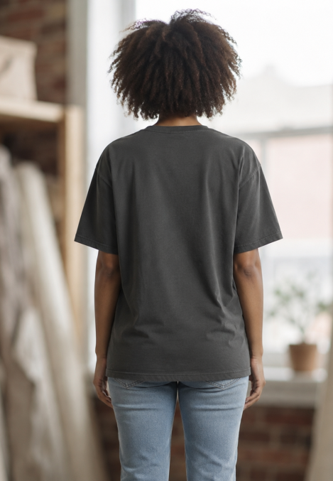 Tricou dama Serena "KINGDOM" ,culoarea gri inchis,Engros