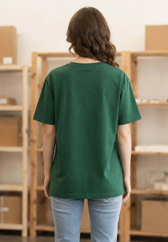 Tricou dama Serena .culoarea verde,Engros